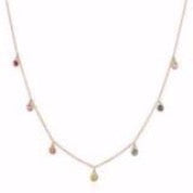 Rainbow Sapphire Necklace