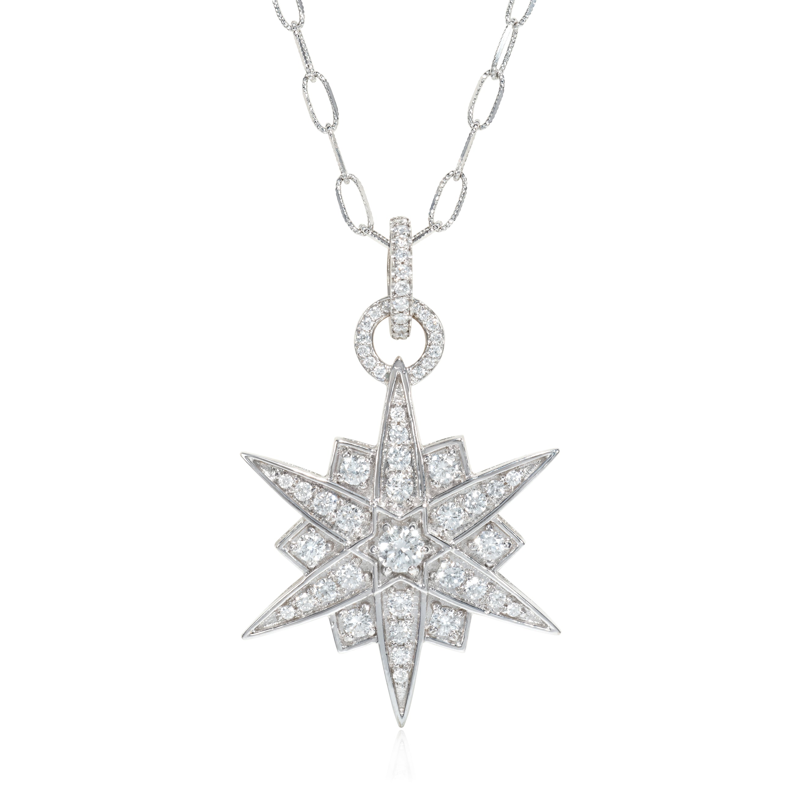 Diamond North Star Necklace