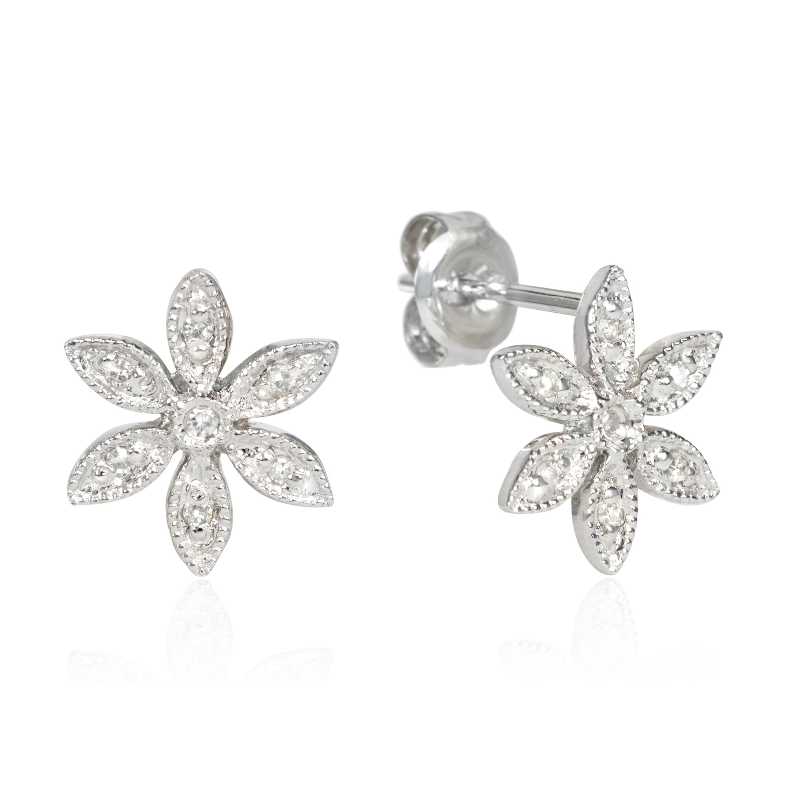 Daisy Diamond Studs