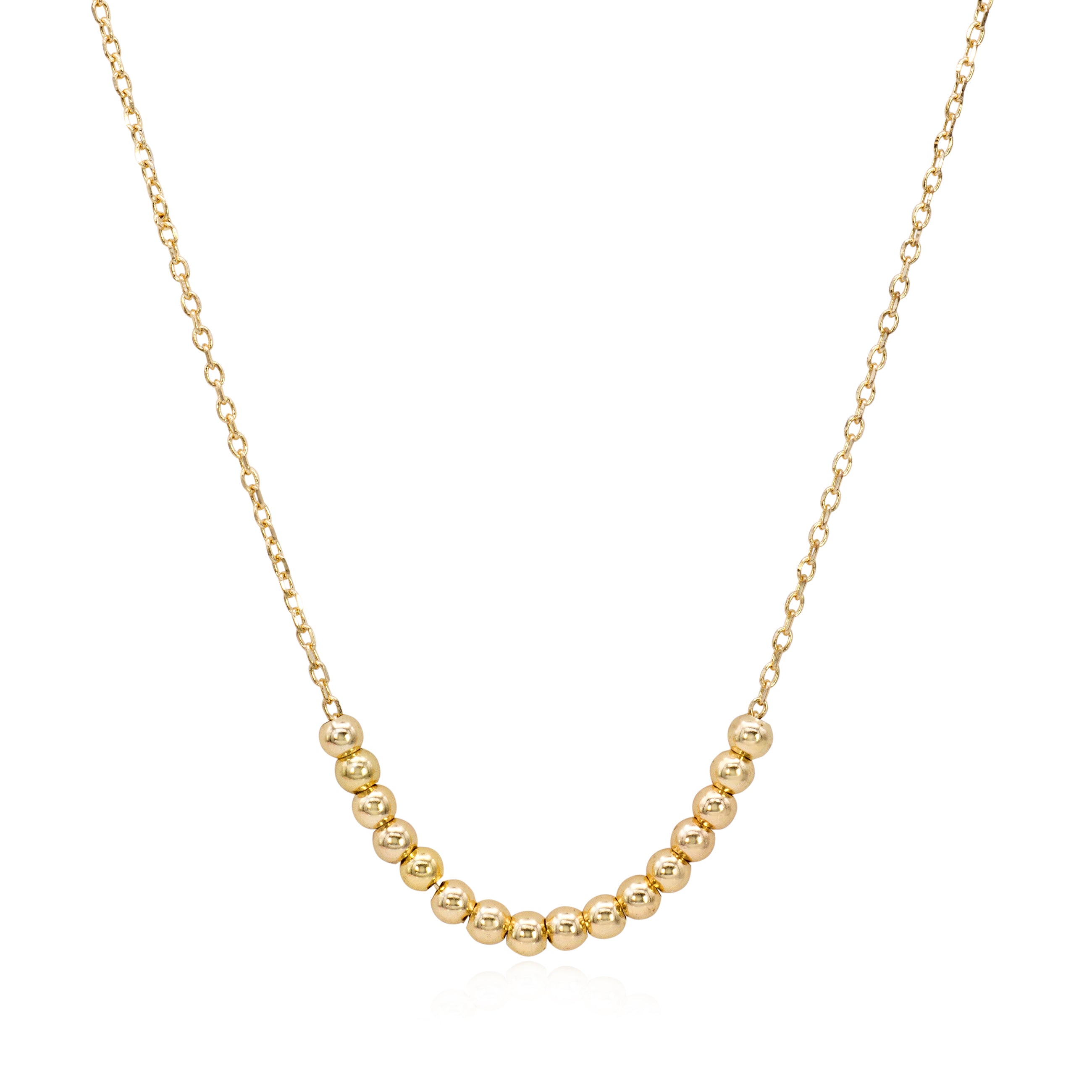 Gold Beads Necklace
