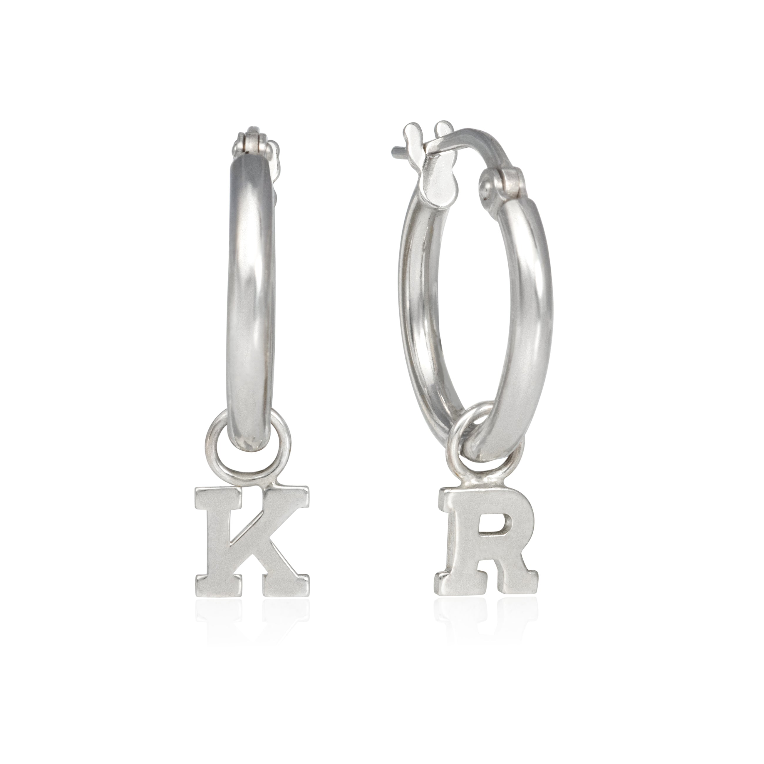 Block Mia Initial Hoops