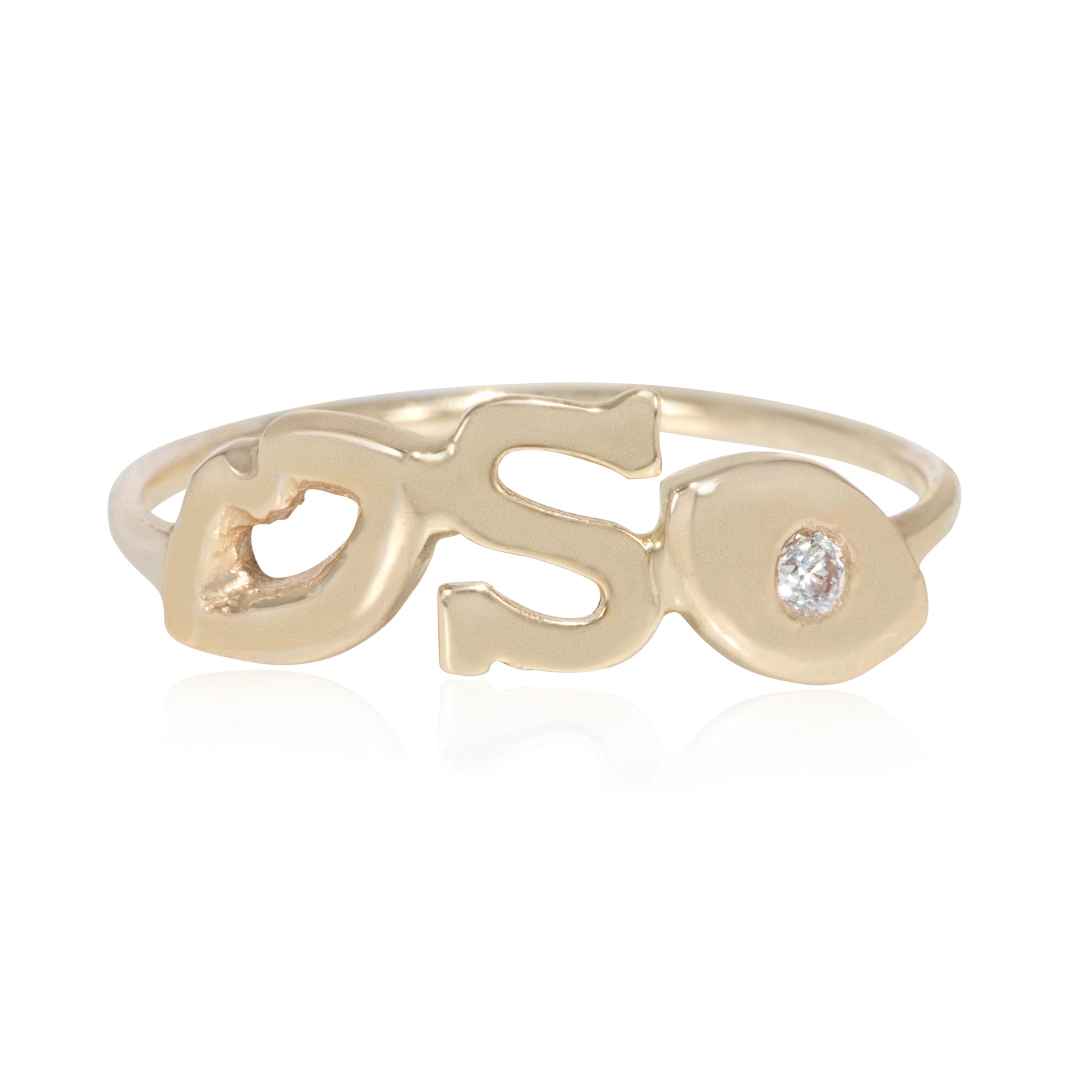 Initial Lips and Eye Ring