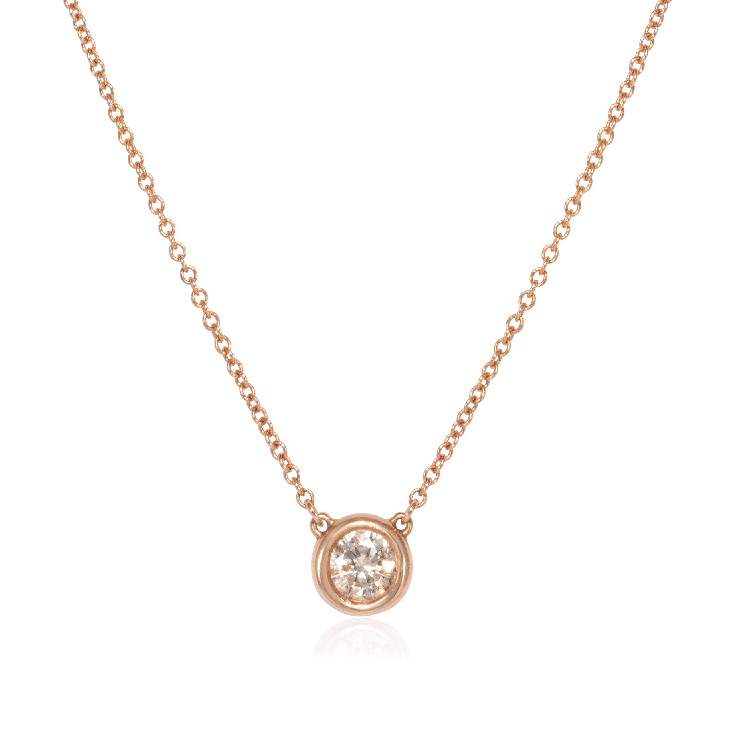 Solitaire Bezel Pendant