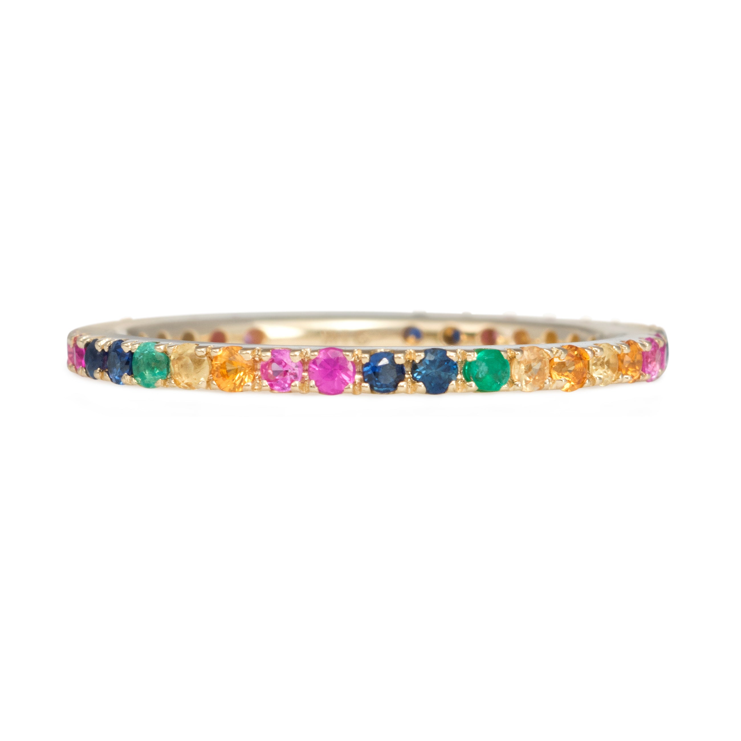 Rainbow Sapphire Ring