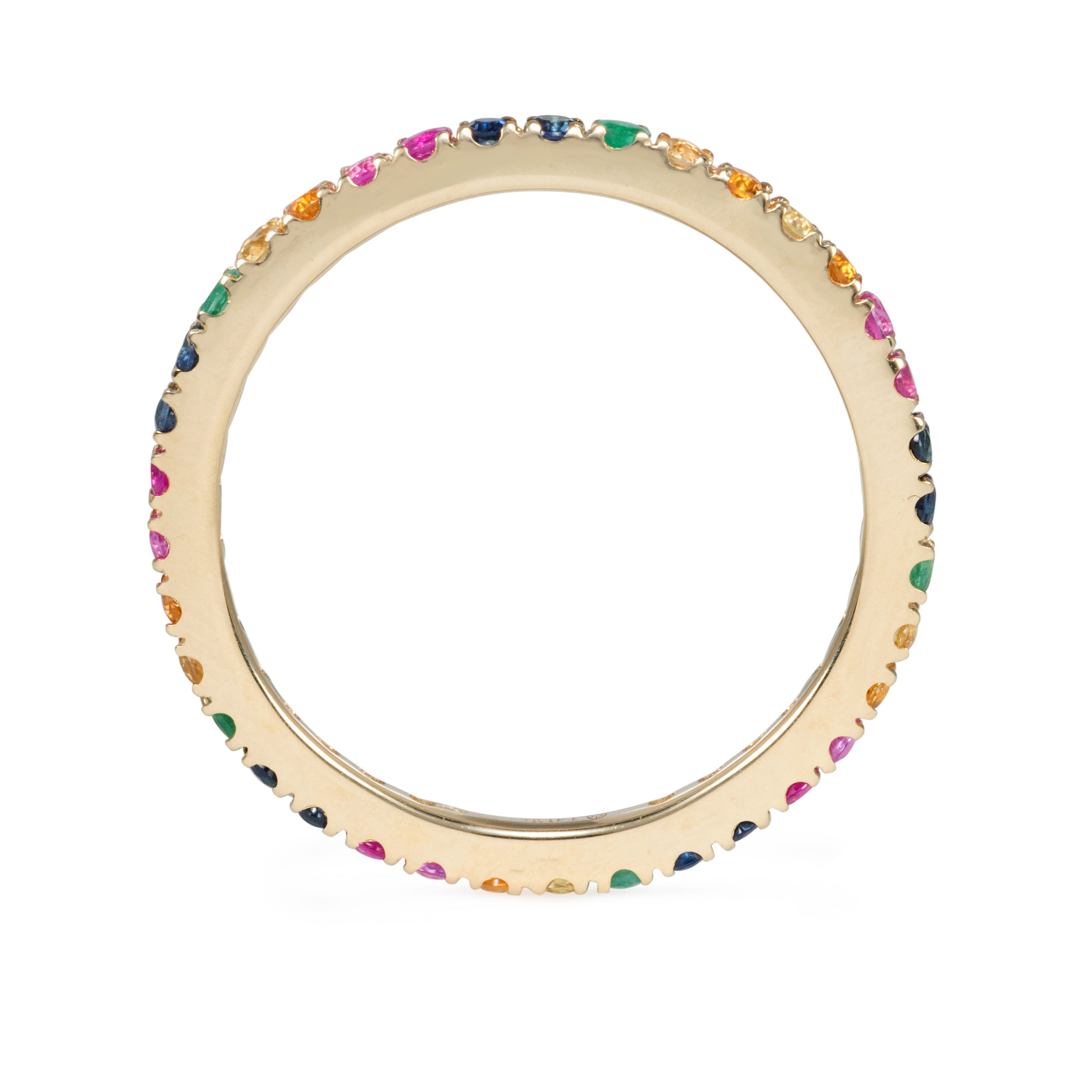 Rainbow Sapphire Ring
