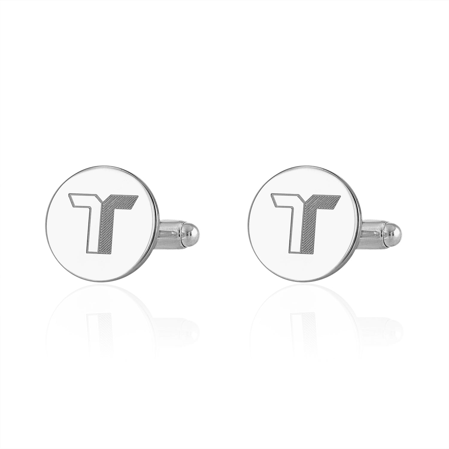 Round Logo Cufflinks